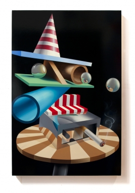 Peter Daverington, Uncle Bob , 2012, oil on canvas, 91x61cm.