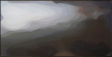 John Young, Naive and Sentimental Painting I (small version), 2010, oil on belgian linen, 60x120cm.