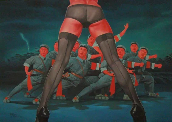 Untitled , 2007, Oil on canvas 153 x 213 cm