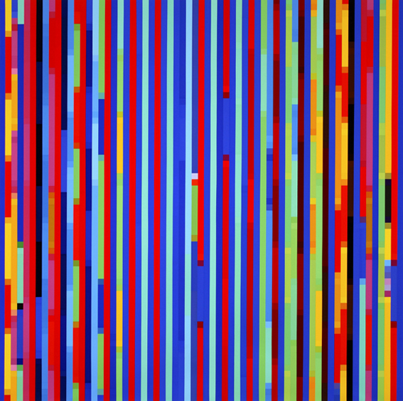   Melatonin Shift #3 , 2005, Synthetic polymer paint on linen 198 x 198 cm 