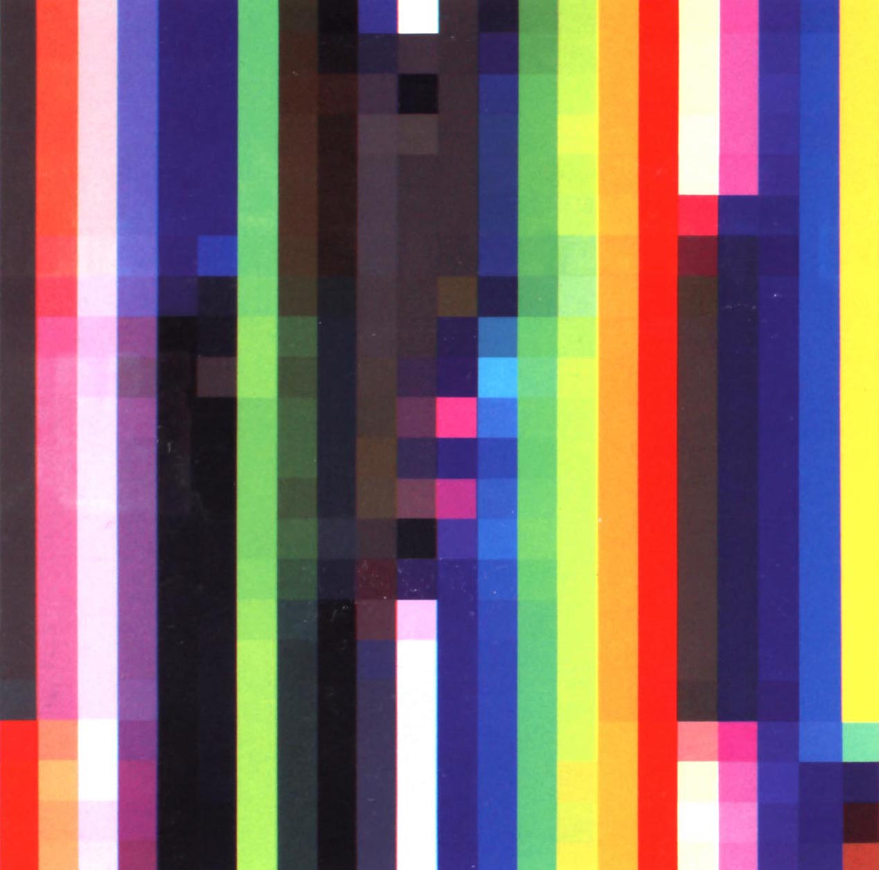   Spectrum Shift # 1 , 2004, acrylic on canvas, 198 x 198 cm 