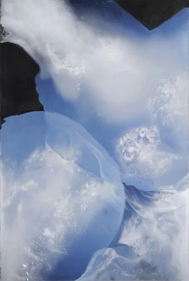Take a Deep Breath , 2008, Mixed Media on Canvas, 194 x 133 cm