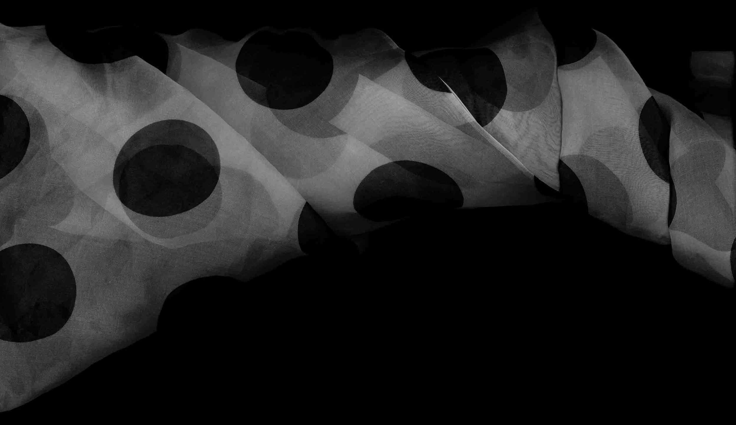 Black Dots 1 , 2015, Glicee print, 87 x 150 cm
