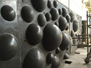 Dani Marti, Midden (work in progress), Newcastle Courthouse, NSW, 2013-2015.