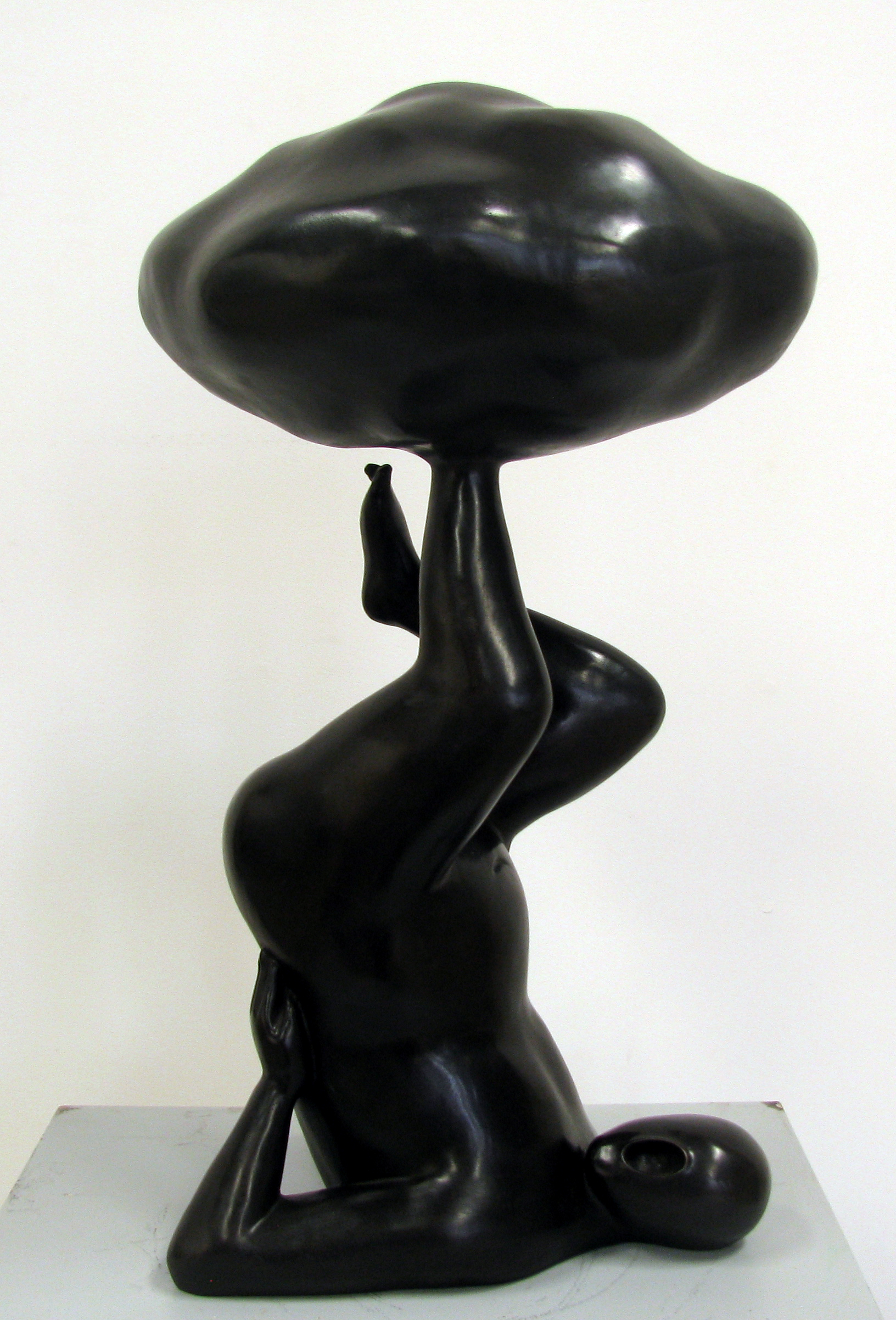   GUAN WEI   Up in the Clouds No. 4   2012   Bronze Sculpture   60 x 36 cm  