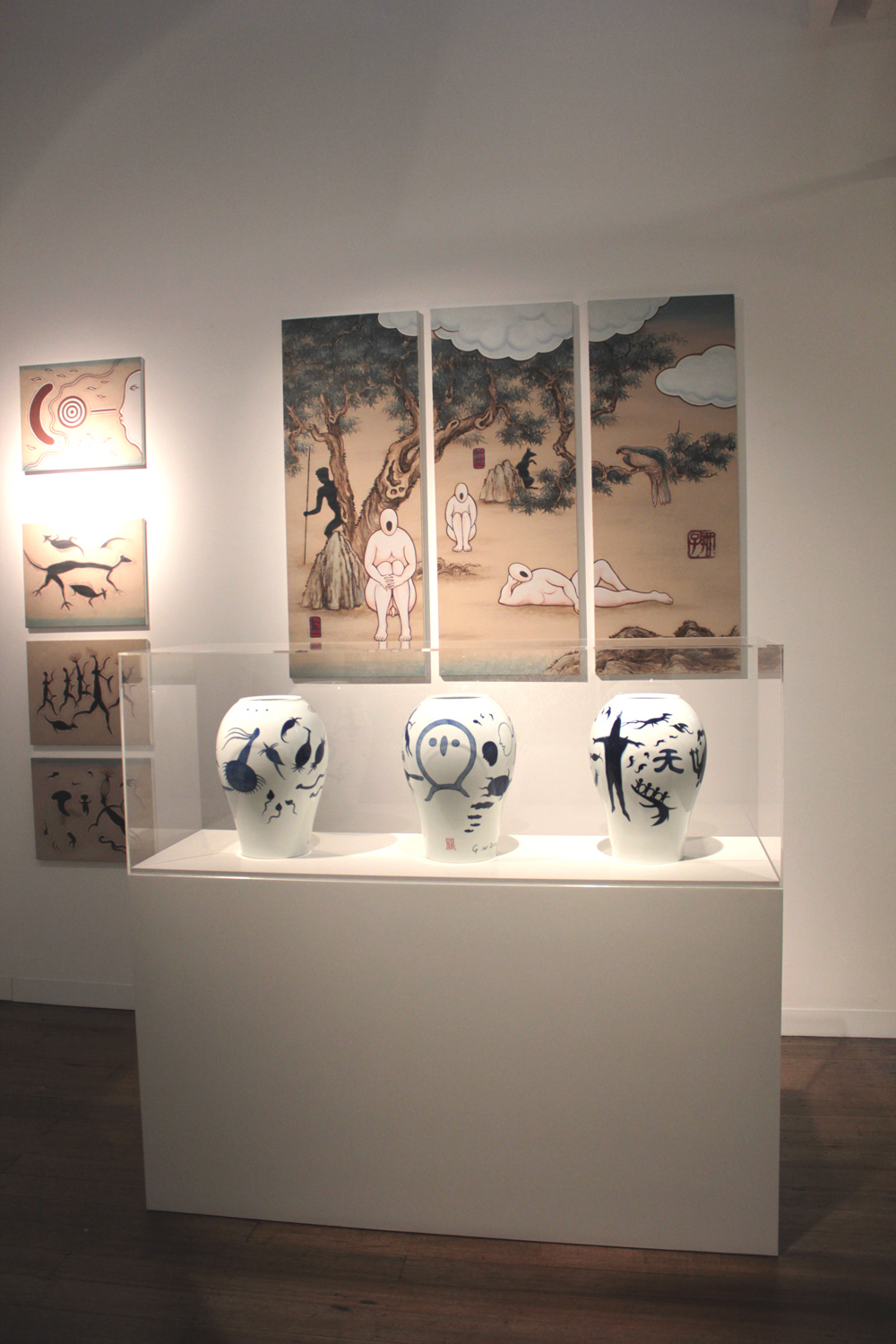   GUAN WEI     Key Works , Exhibition View, 2015  