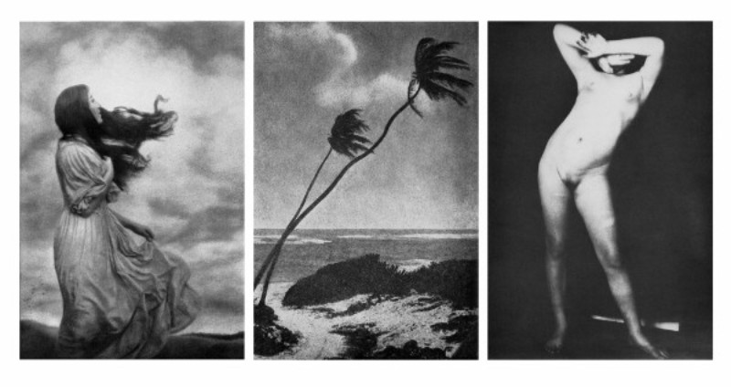Pat Brassington, Untitled, 1989, silver gelatin print, triptych: 144 x 94 cm (each image size).