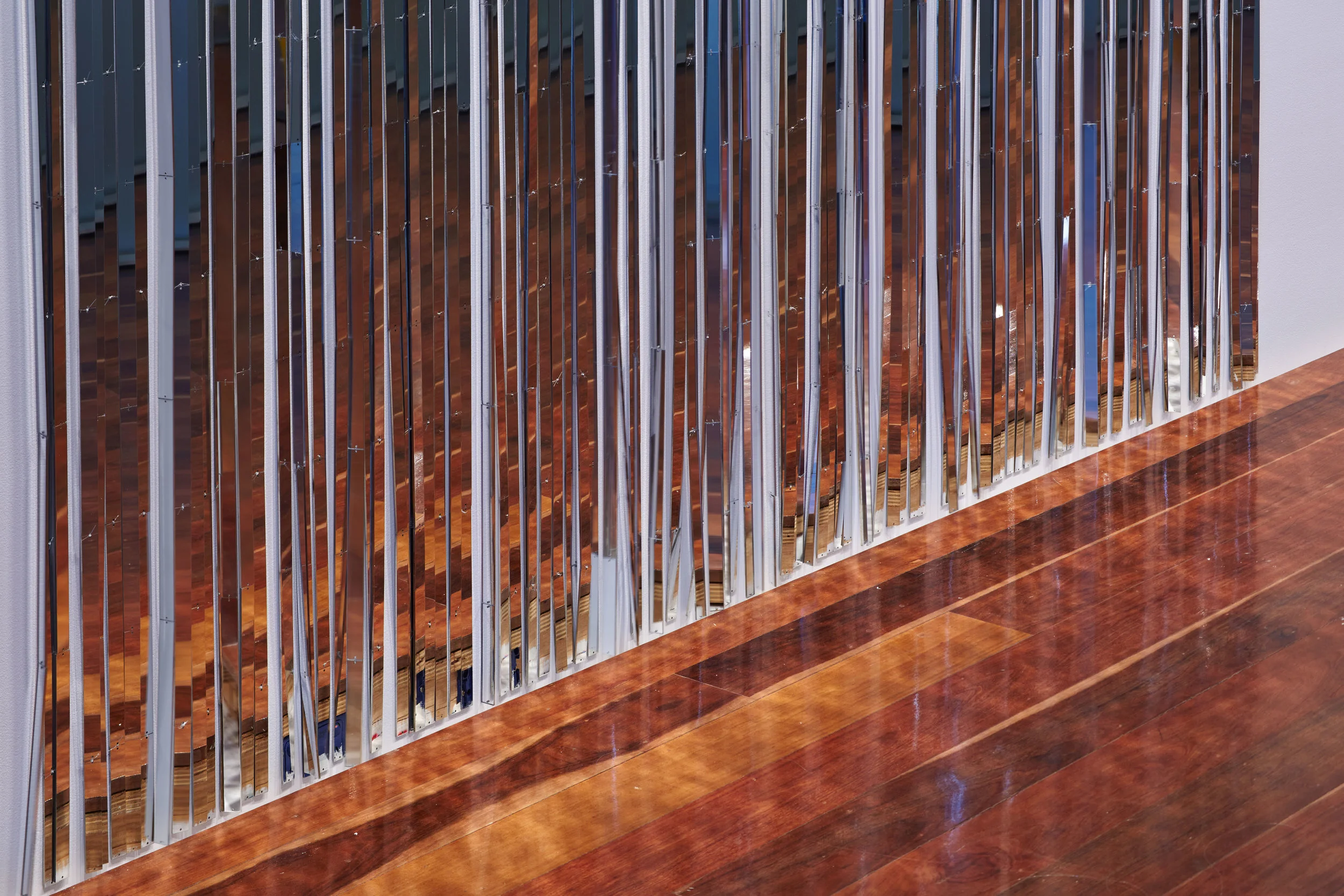 Image: Quicksilver: 25 Years of Samstag Scholarships , featuring work by Nike Savvas, 2016, installation detail, Anne & Gordon Samstag Museum of Art, University of South Australia. Photograph by Sam Noonan.