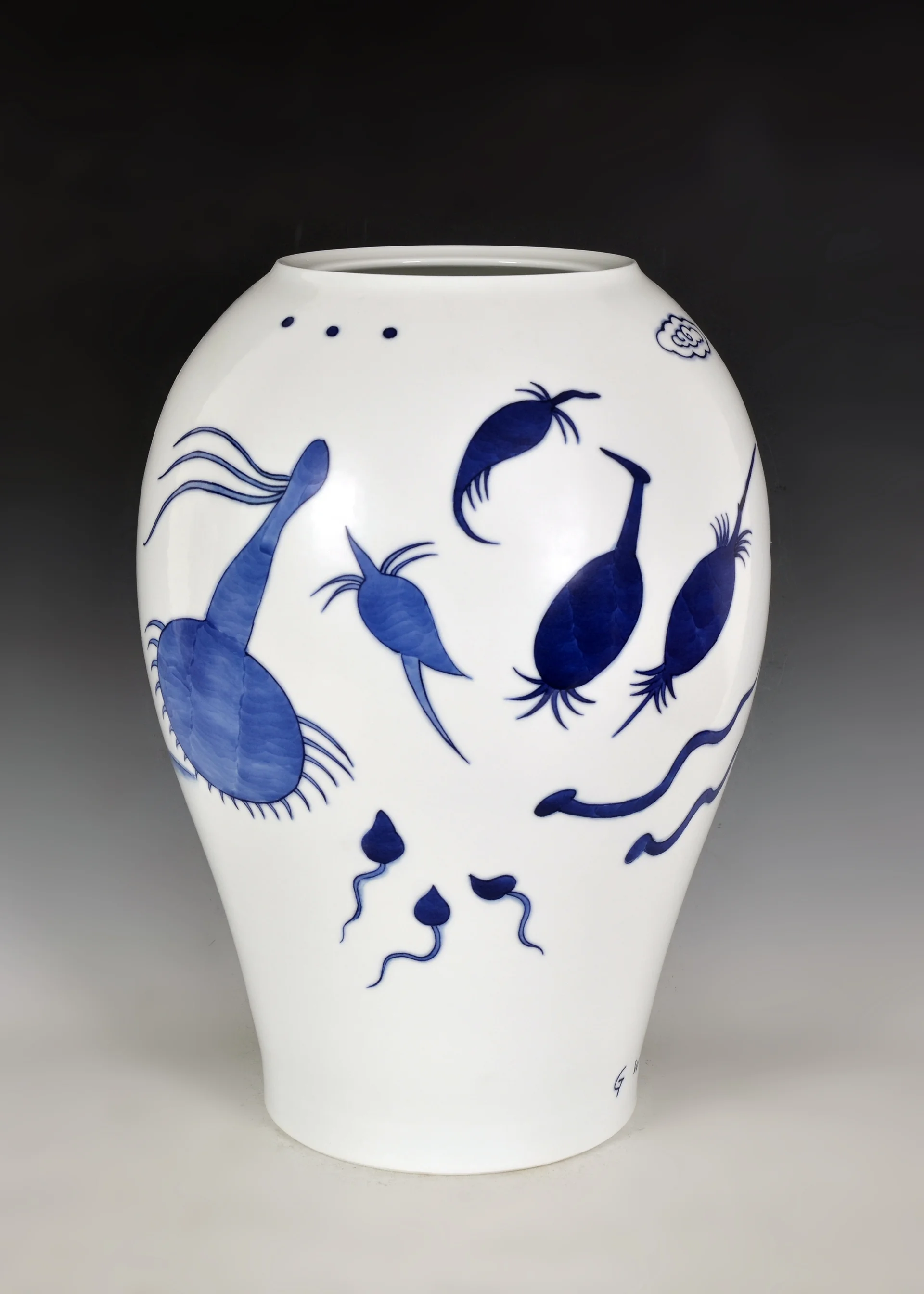 Guan Wei, Land of the Dreaming No. 5 , 2014, ceramic, 41 x 30cm. 