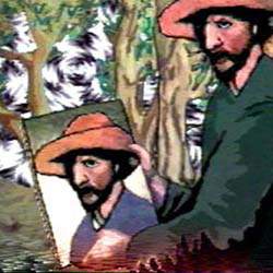 Peter Callas, Night's High Noon: An Anti-Terrain, 1988 (video still)