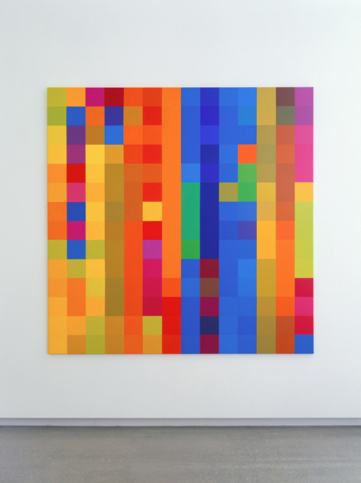   ROBERT OWEN   Afternoon Glow #2  2003 Synthetic polymer paint on linen 198 x 198 cm 