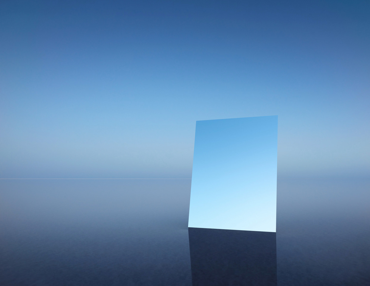 MURRAY FREDERICKS Mirror 14 2017 Digital pigment print on cotton rag 120 x 155 cm