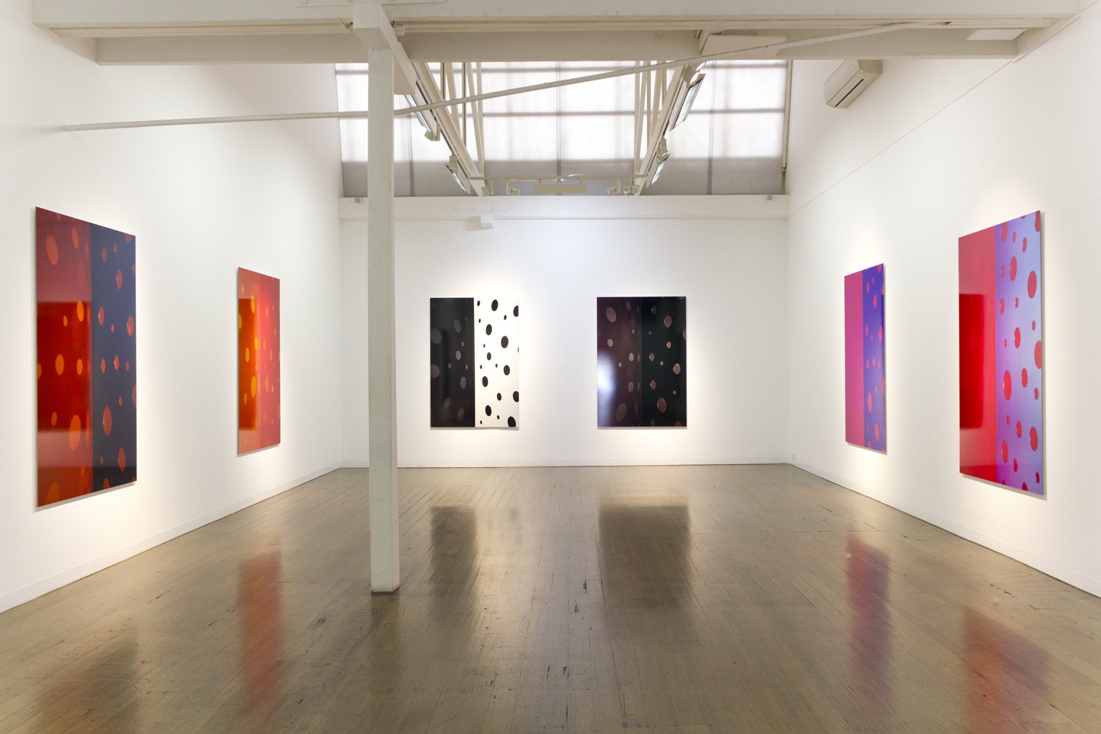  JACKY REDGATE   Light Throw (Mirrors) Fold/Unfold  2019 Install view 