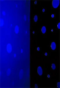 Jacky Redgate, 'Light Throw (Mirrors) Fold - Blue and Black' (detail), 2017, chromogenic photograph handprinted, edition of 3, 185 x 127 cm.