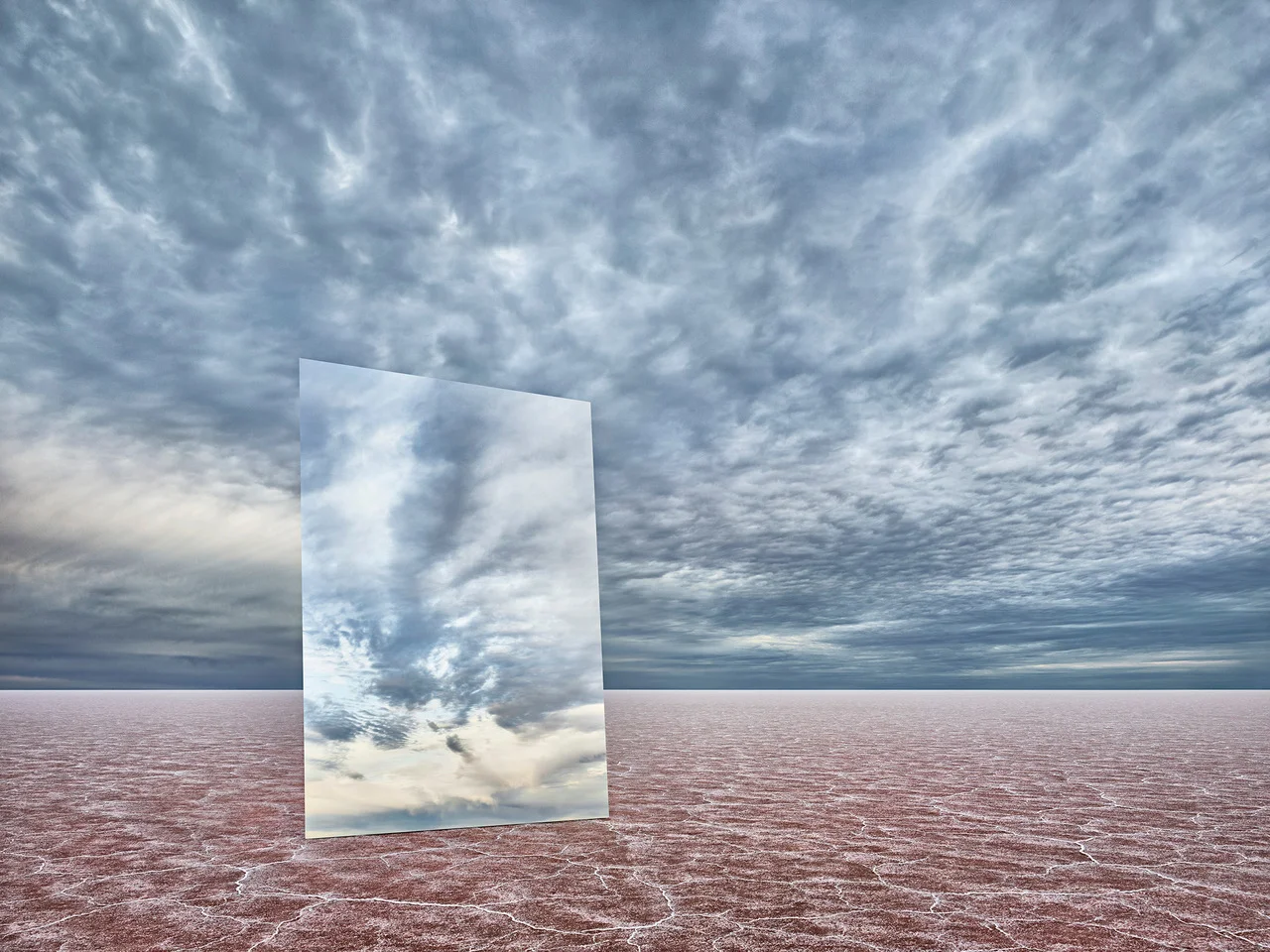 MURRAY FREDERICKS Mirror 32 2019 Digital pigment print on cotton rag 120 x 160 cm