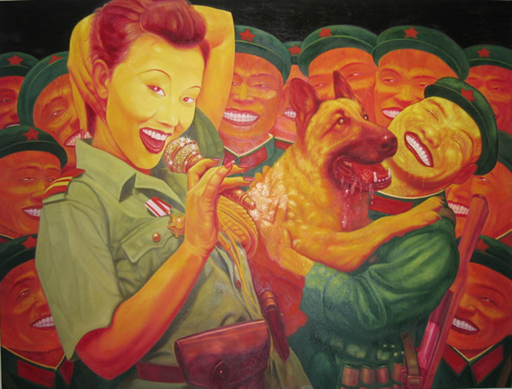 Guo Jian, 'The Day Before I Went Away' , 2004, oil on canvas, 213 x 152 cm