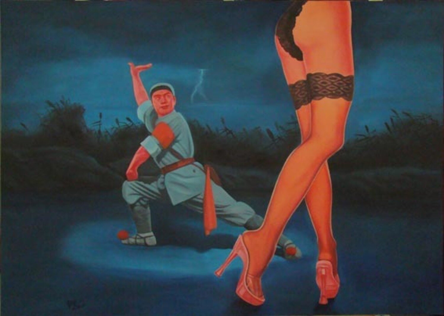   Untitled, 2007,  Oil on Canvas, 152 x 213 cm 