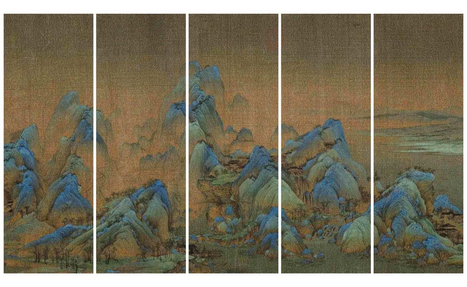   The Landscape No.1,  2014 ,  inkjet pigment print, 200 x 345 cm 