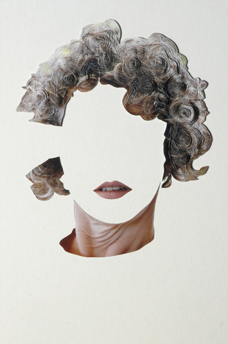   Anita,  2008 ,  collaged and hand cut colour photographs 