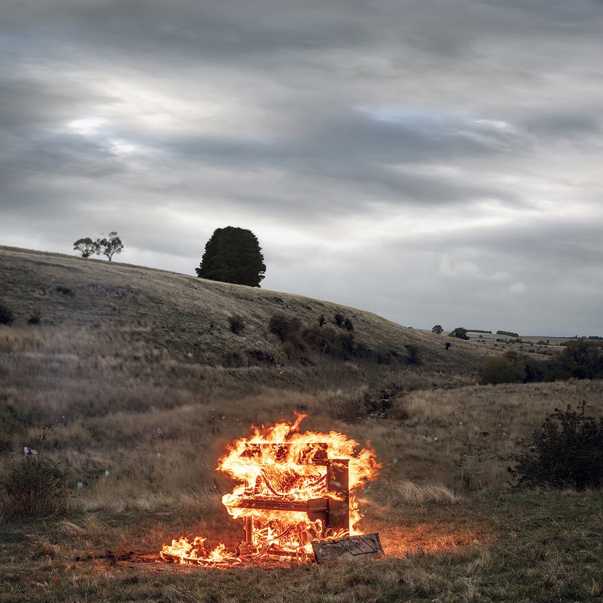   Burning Ritual , 2021, Archival pigment print, edition of 5 + 2 A/P, 1/5, 90 x 90 cm 
