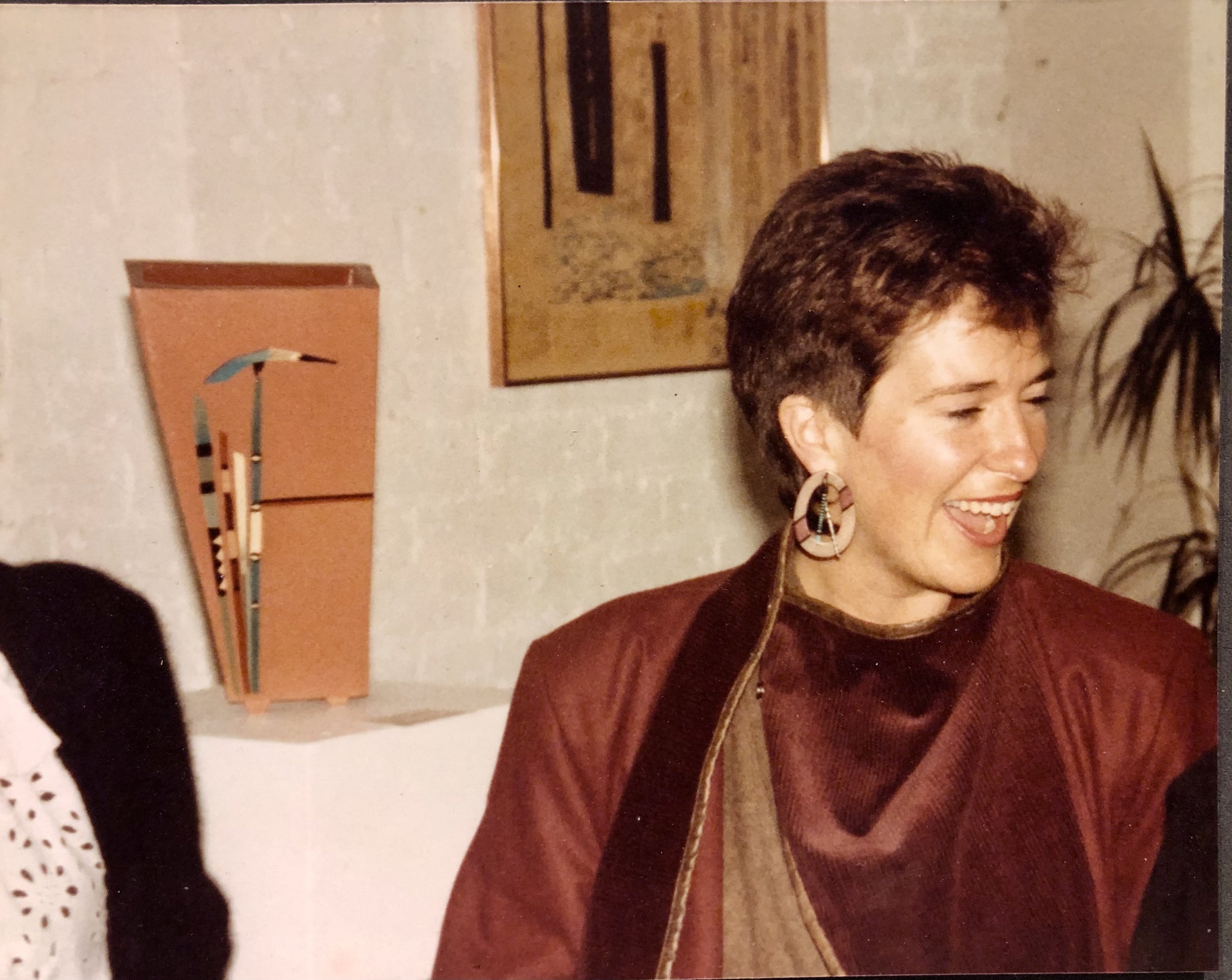 Fran Clark_Solo exhibition early1980's_WOP and ceramics.jpg