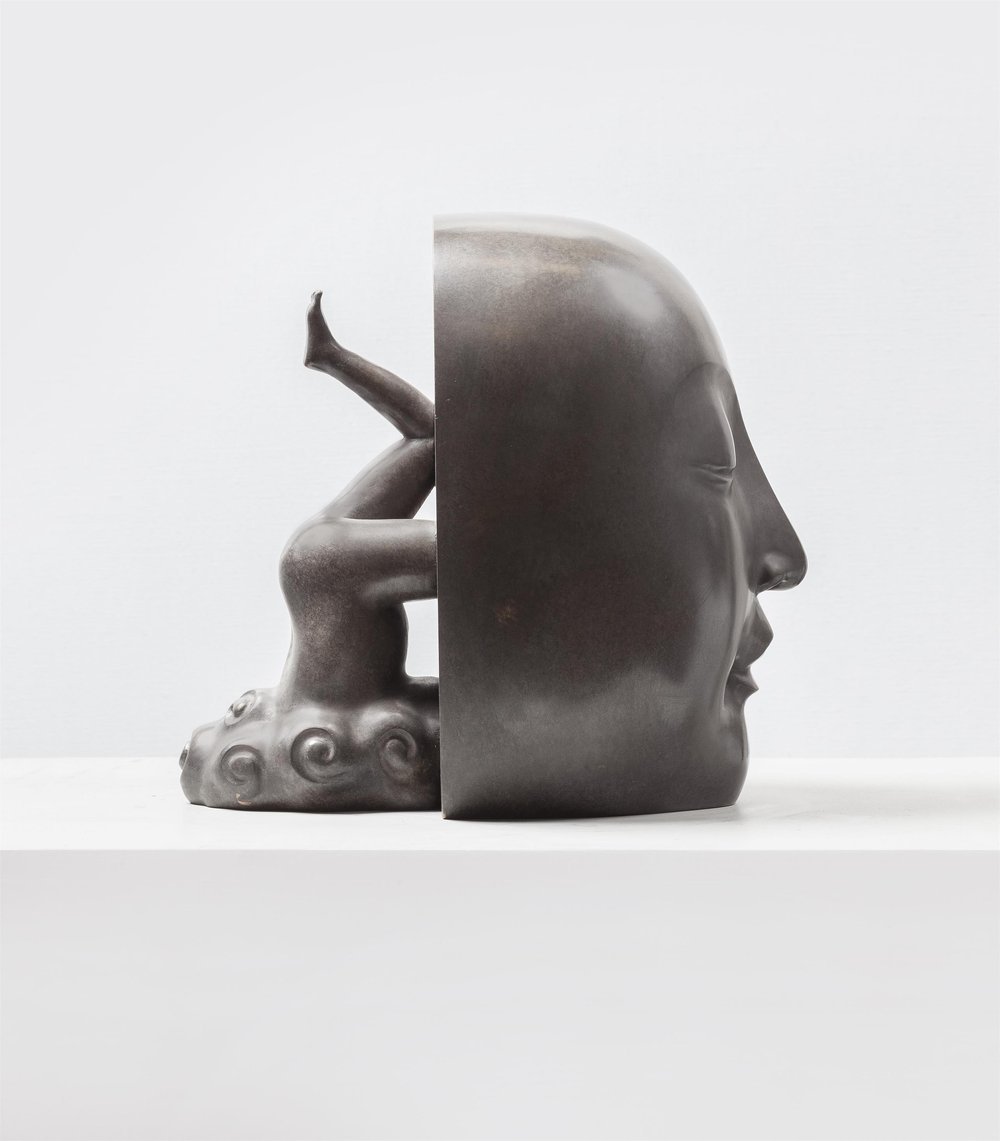 GUAN WEI, Salvation No.2, 2015, Bronze sculpture, 29 x 23 x 28 cm.