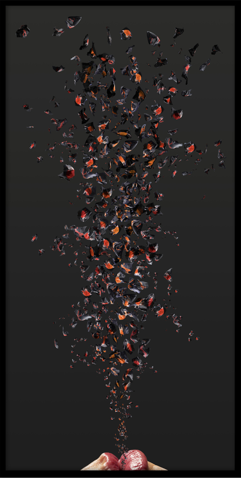   JULIE RRAP   Remaking the World #2 , 2015 Pigment print on paper, edition of 3 + 2A/P 200 x 100 cm 