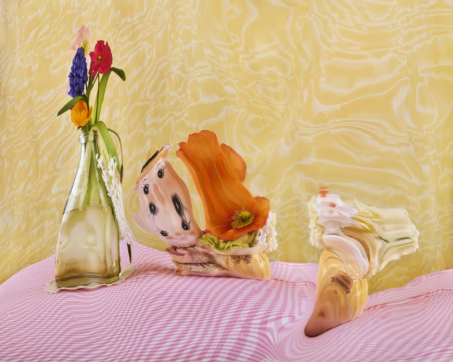   JACKY REDGATE   Flowers and Frolics #13,  2025 Pigment print, edition of 3 + 1 A/P 76 x 95 cm 