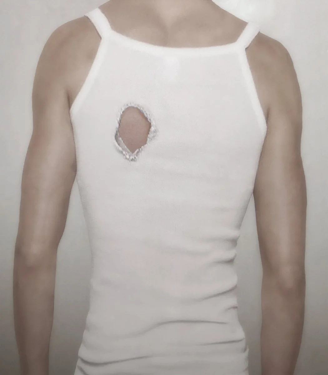   PAT BRASSINGTON   Raw nerve , 2024 Pigment print, edition of 6 + 2 A/P 85 x 74 cm 