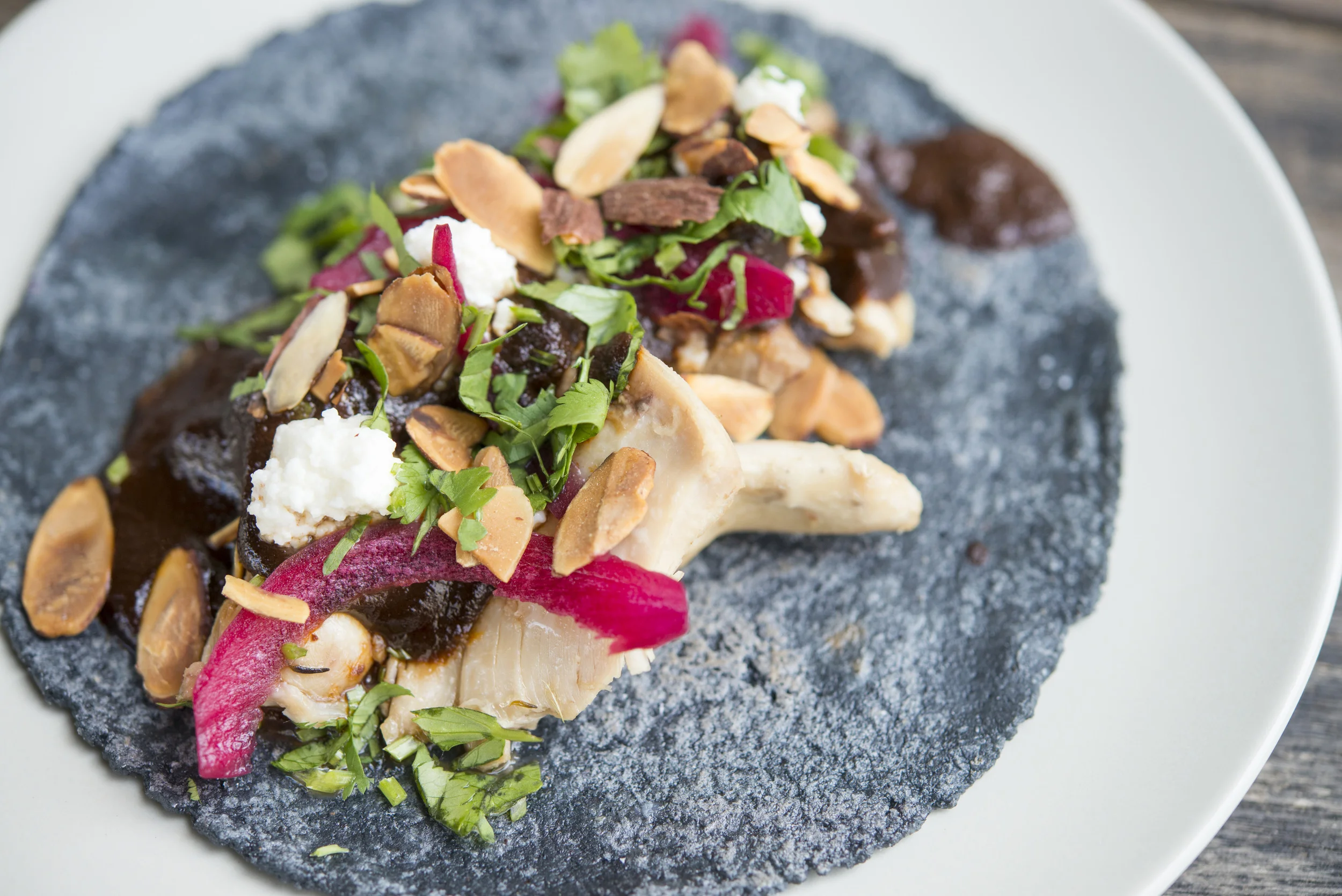 A la Carte - Mole de Pollo Taco