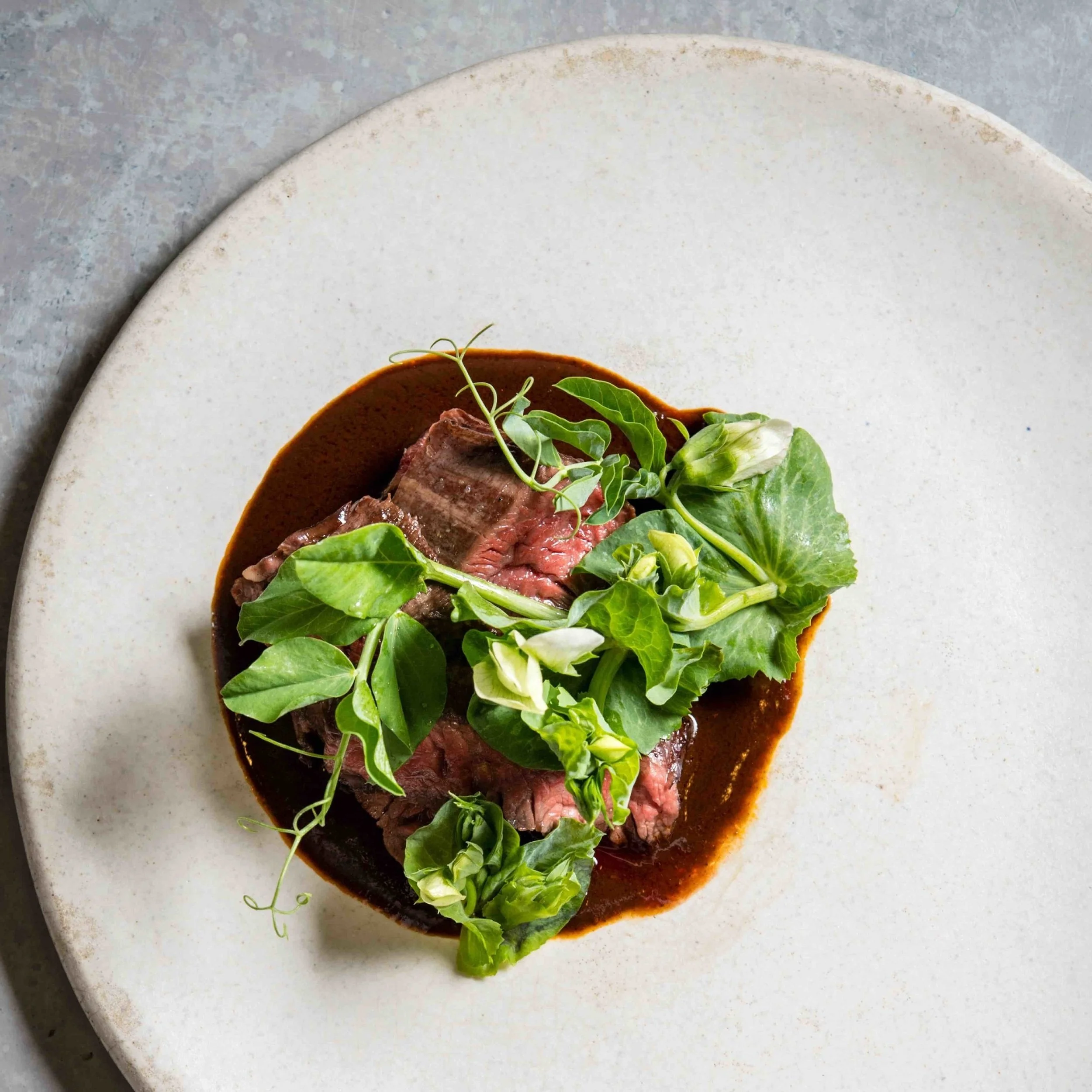 Mole de cacahuate with hanger steak (Copy)