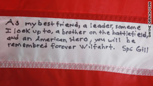 flagmessage www.cnn.com gay.soldier.andrew.wilfahrt