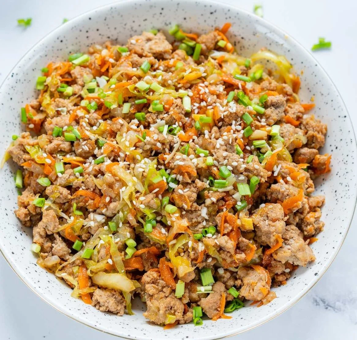 Pork Egg Roll Bowl