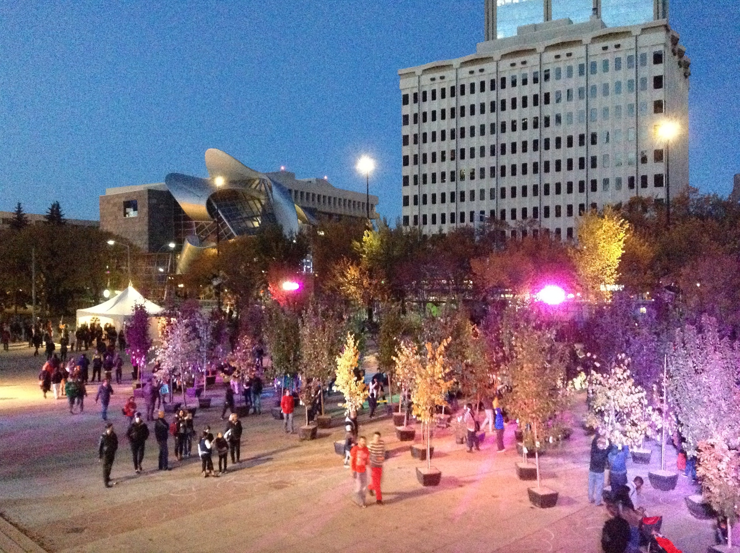 Yoko Ono's Wish Trees were a big success