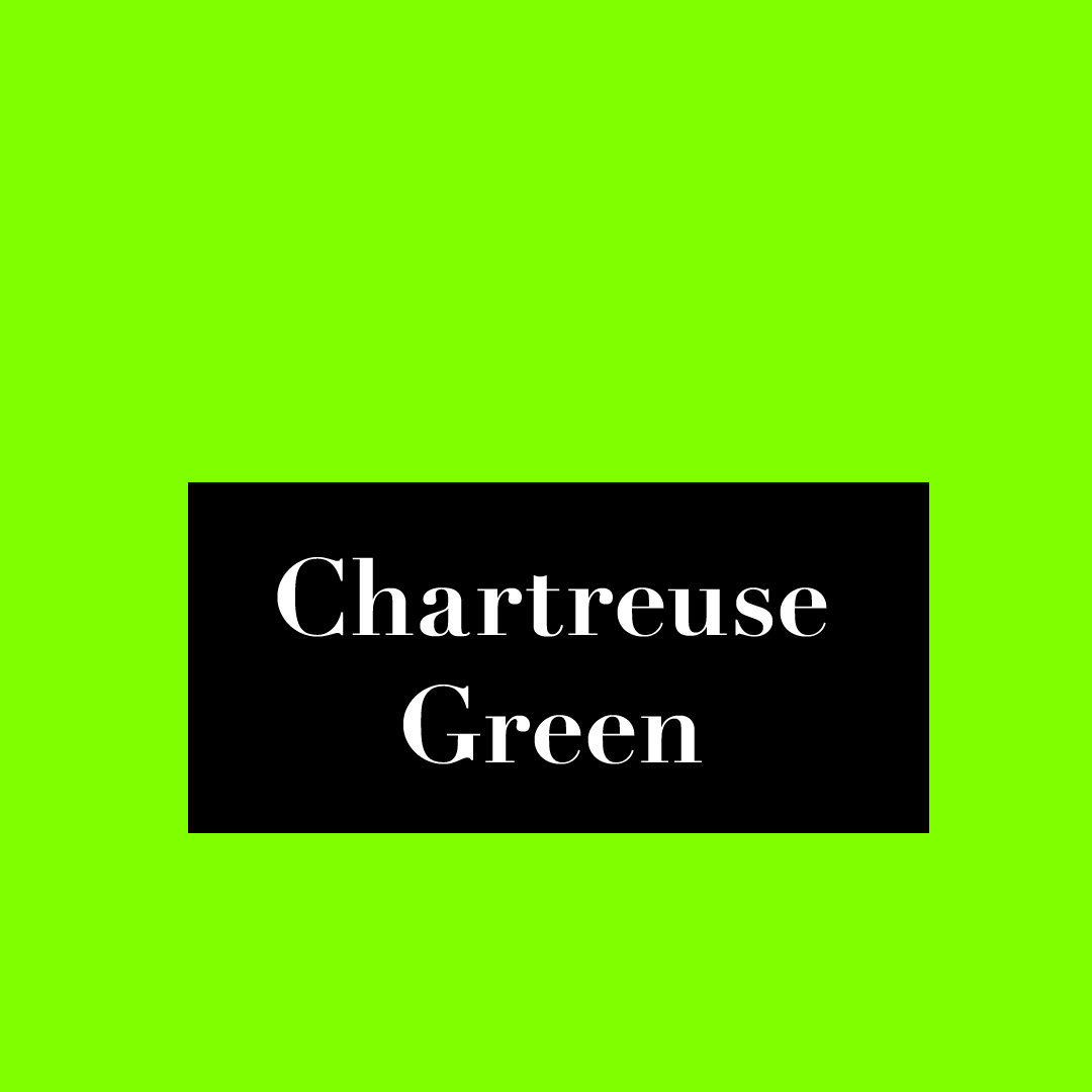 Chartreuse: From Monks, to Alcohol, to Colour, to Computers