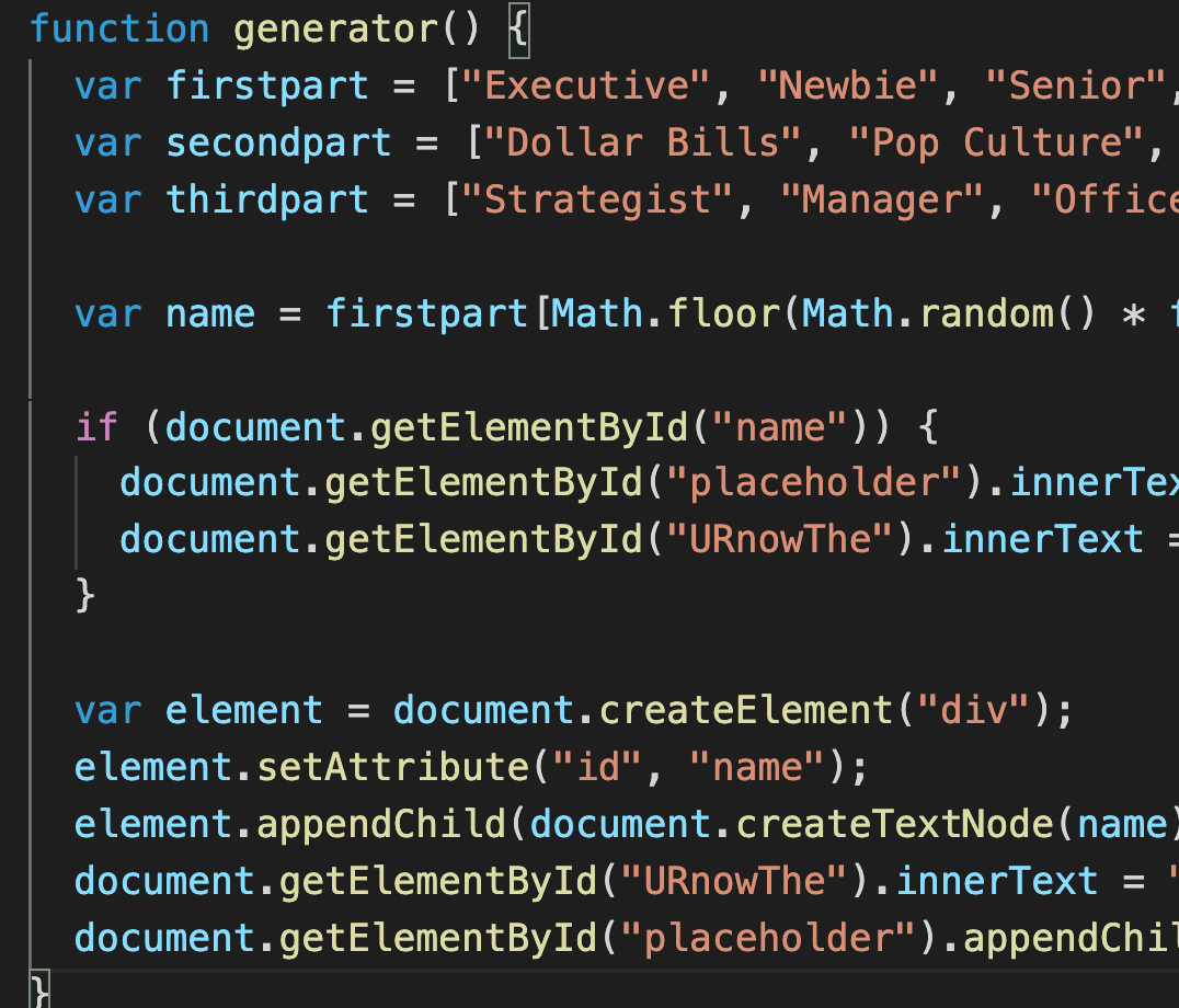 Job Title Generator