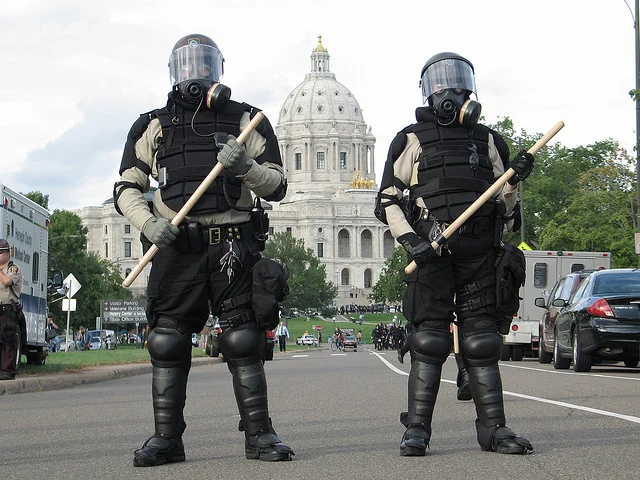 The Legal Restrictions of Newsgathering at Demonstrations by Kieran K. Meadows (Photo: Flickr via Nigel Parry)