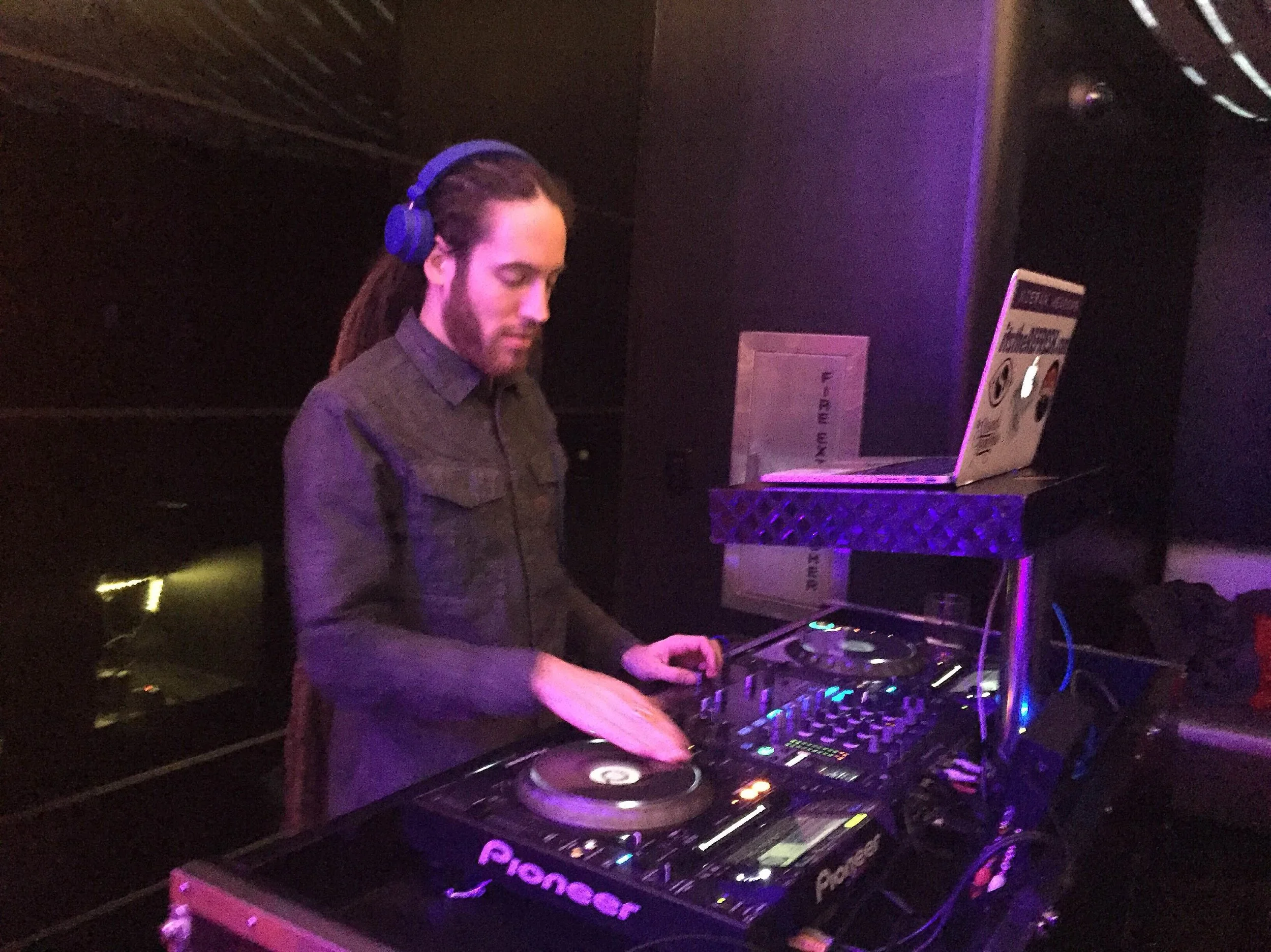 Kieran DJing at the W Hotel.JPG