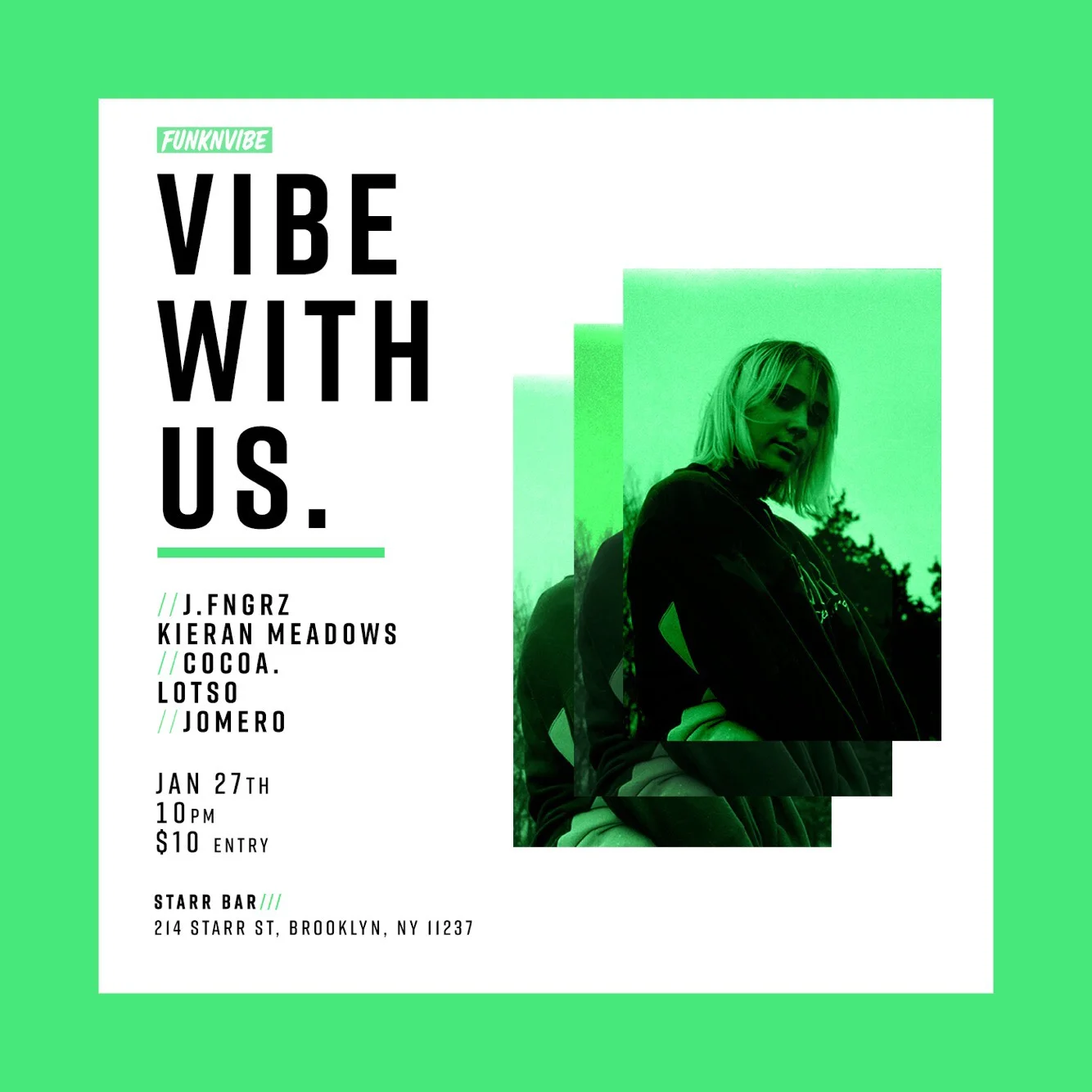 Special Guest DJ at VIBE WITH US - Funk n Vibe