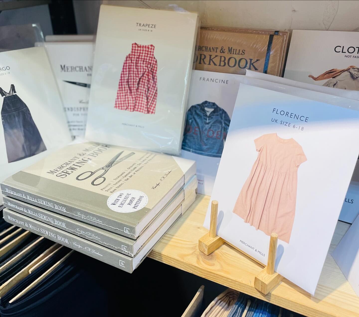 We have re-stocked our #merchantandmills sewing books and patterns and added new patterns too. Do check these out in-store! 
We are also in the process of adding the patterns on our website. 
.
.
#fabricitysg
#sewingprojects