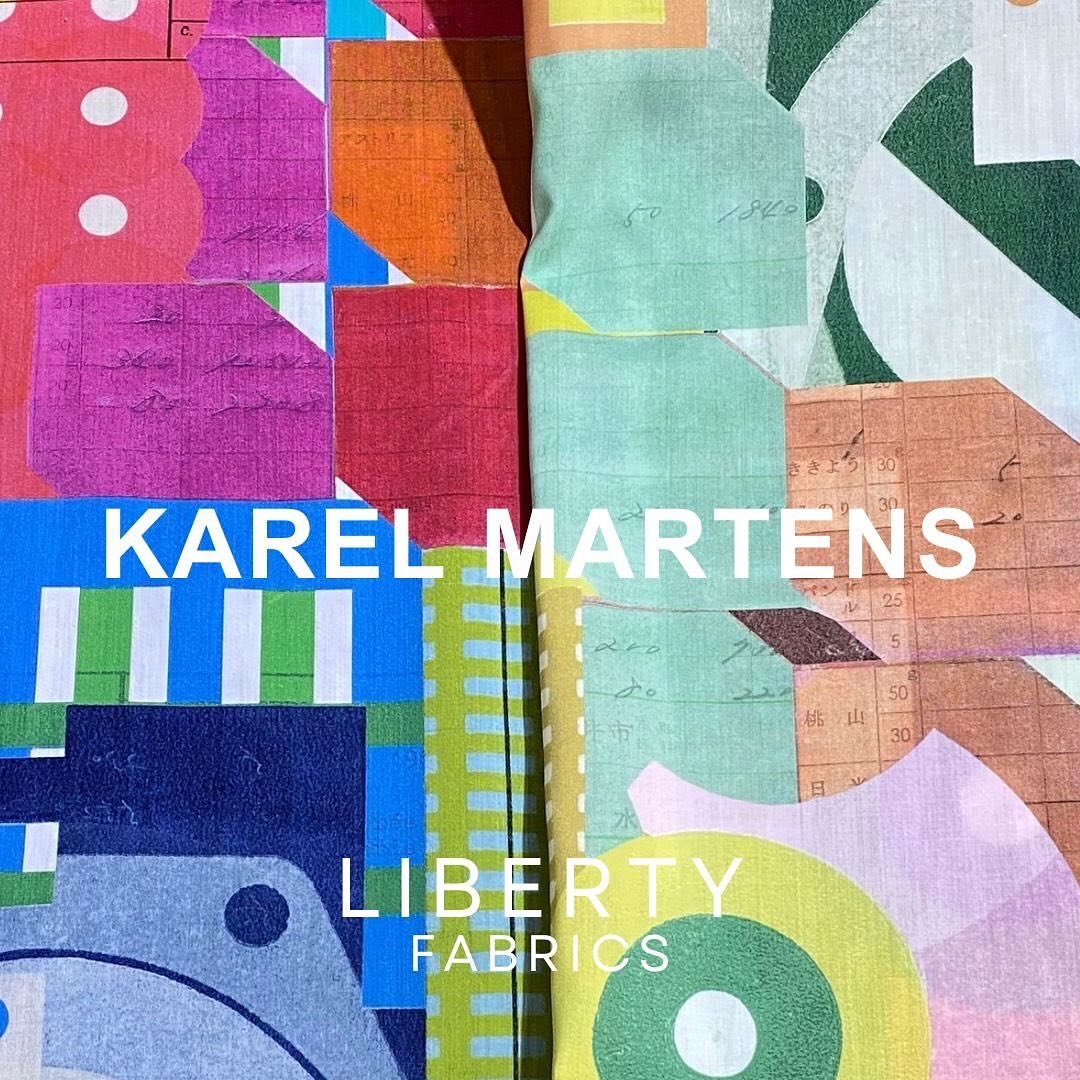 Assemble - a vibrant, colourful collage style print that works brilliantly for shirts, blouses and dresses! Now restocked and with an added colourway!
.
.
#fabricitysg
#karelmartens 
#theartofprint 
#fabrics #sewing #libertytanalawn #libertydiscovers