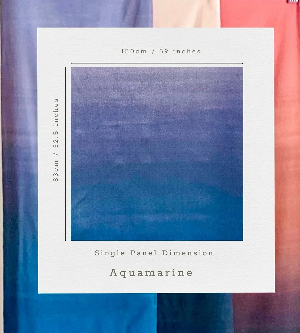 Soft gradients, endless style.
These Cotton Modal Ombr&eacute; Panels bring a dreamy drape and gentle flow to every make.
Each panel measures: L 83cm x  W150cm &ndash; simple to work with, stunning in result.
.
.
#fabricitysg
#ombr&eacute;