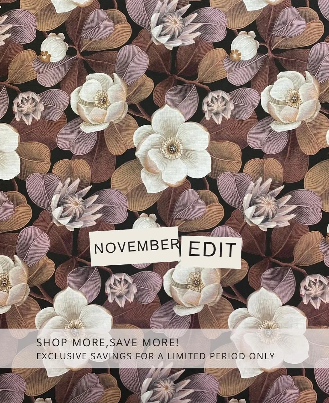 More prints, more choices , more inspiration! 
Do check out our November Edit Sale - limited period only!
.
.
#fabricitysg
#libertyfabrics