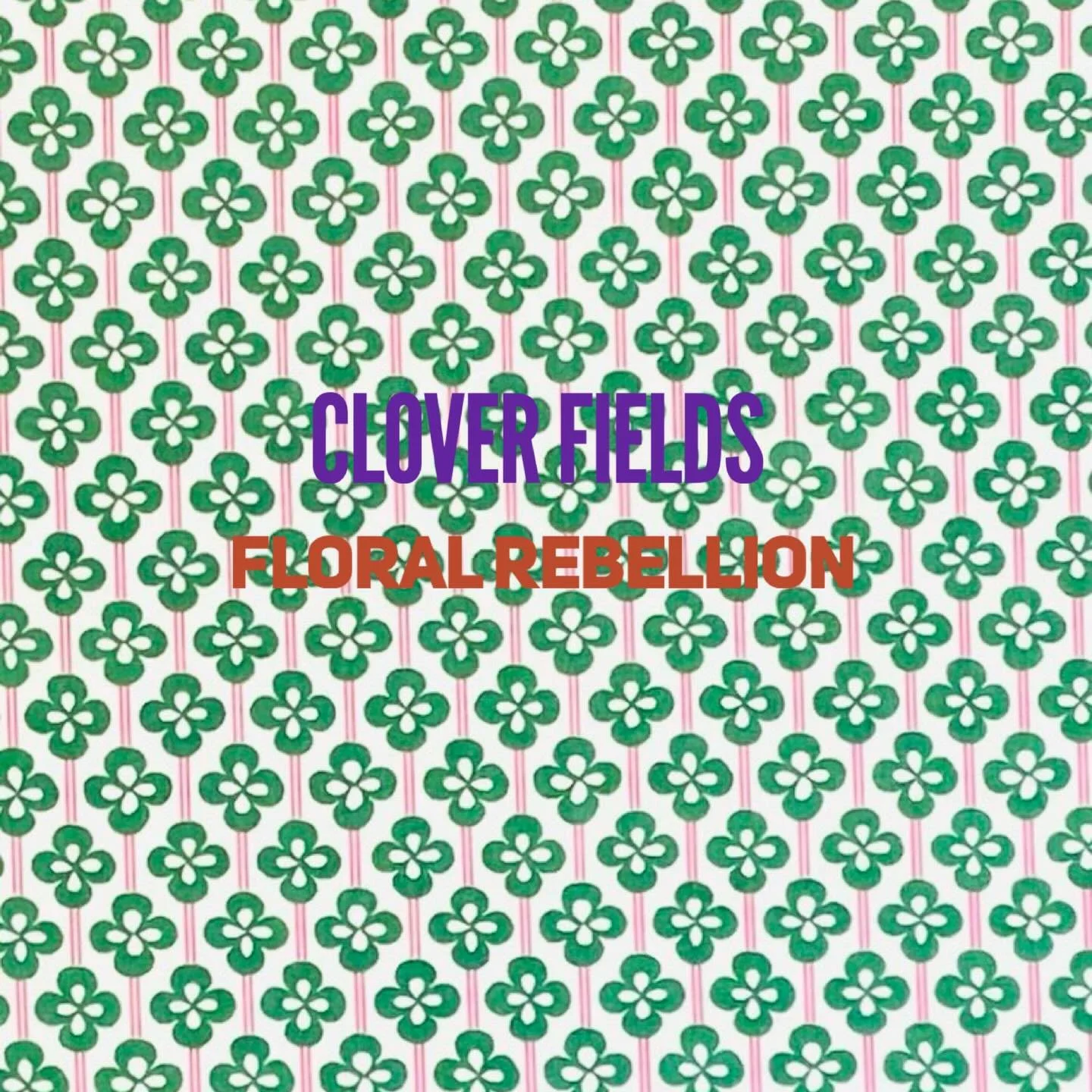 This design is an intricate geometric floral, reminiscent of Regency-style satin damasks. Simple yet sophisticated, Clover Fields features tiny, stylised petals that alternate against a striped background.0
.
.
#fabricitysg
#libertytanalawn 
#liberty