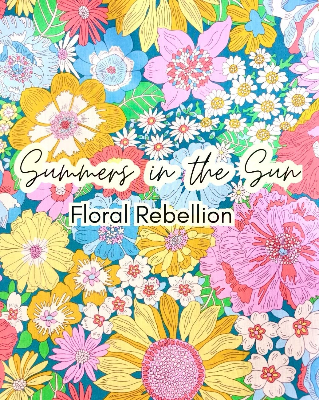 Starting the year with this print that is brimming with joy and playfulness. Summers in the Sun is a celebration of the 1960s Flower Power movement, paying homage to the era&rsquo;s spirit of freedom, love, and creativity. 
May 2026 be a year of opti