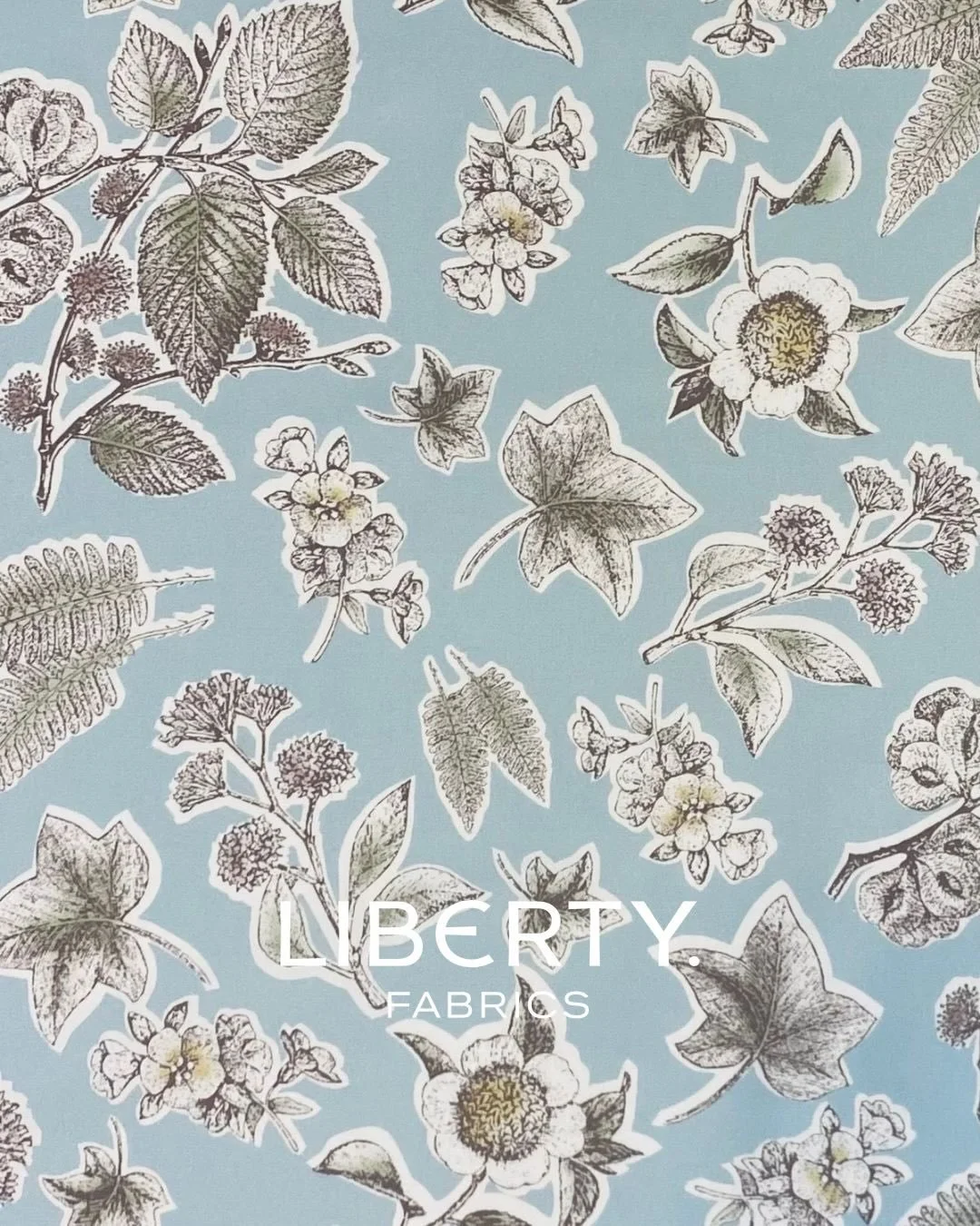 Originally created for Liberty&rsquo;s 1998 Classic Collection, Allder Botanical returns in a beautifully refreshed form &mdash; reimagined from its original monochrome into a soft, expressive palette. Meticulously retraced to retain its original vin