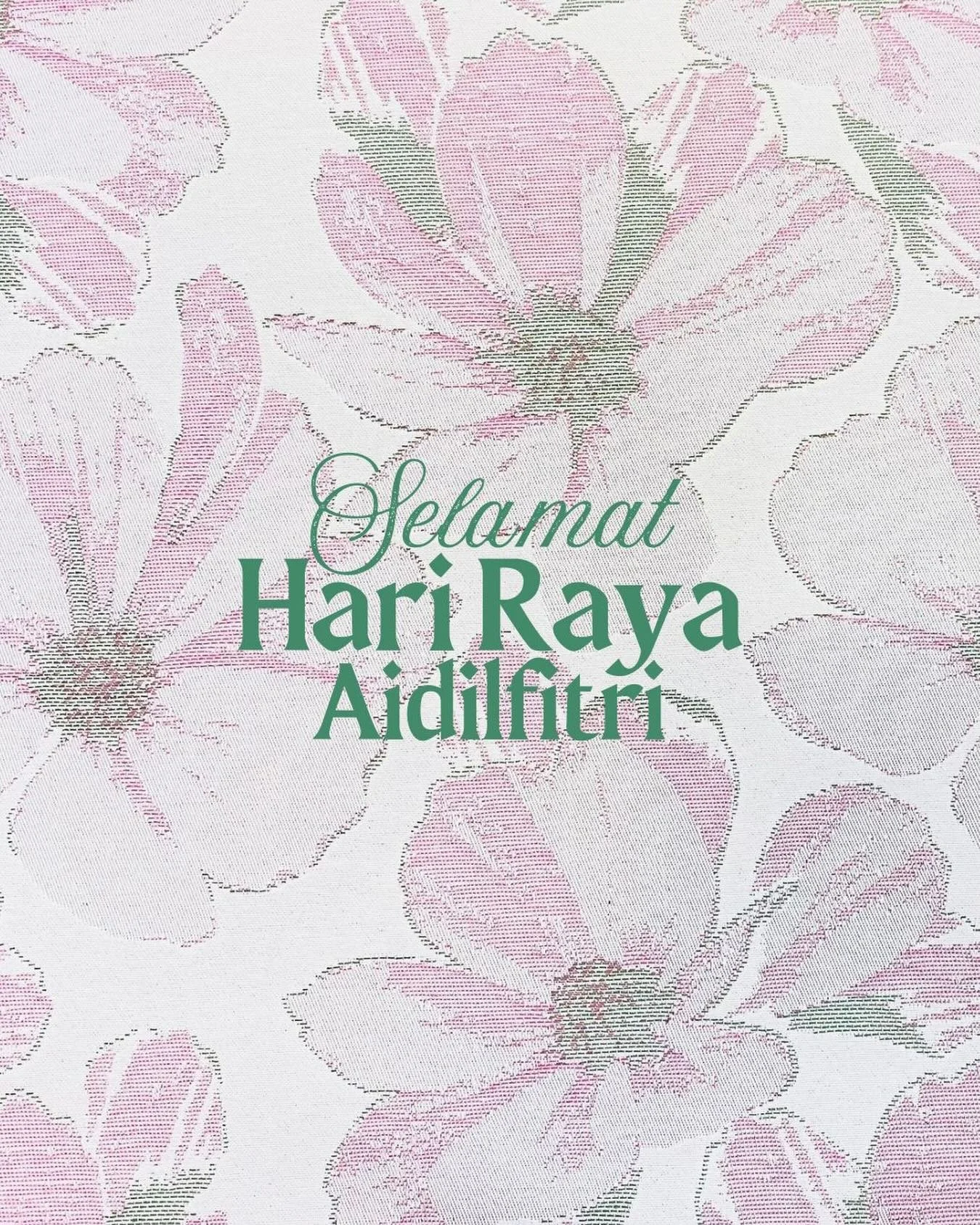 Selemat Hari Raya! 
Wishing you a joyous celebration with your families. ✨
.
.
Our store is open usual business hours.
.
.
#fabricitysg