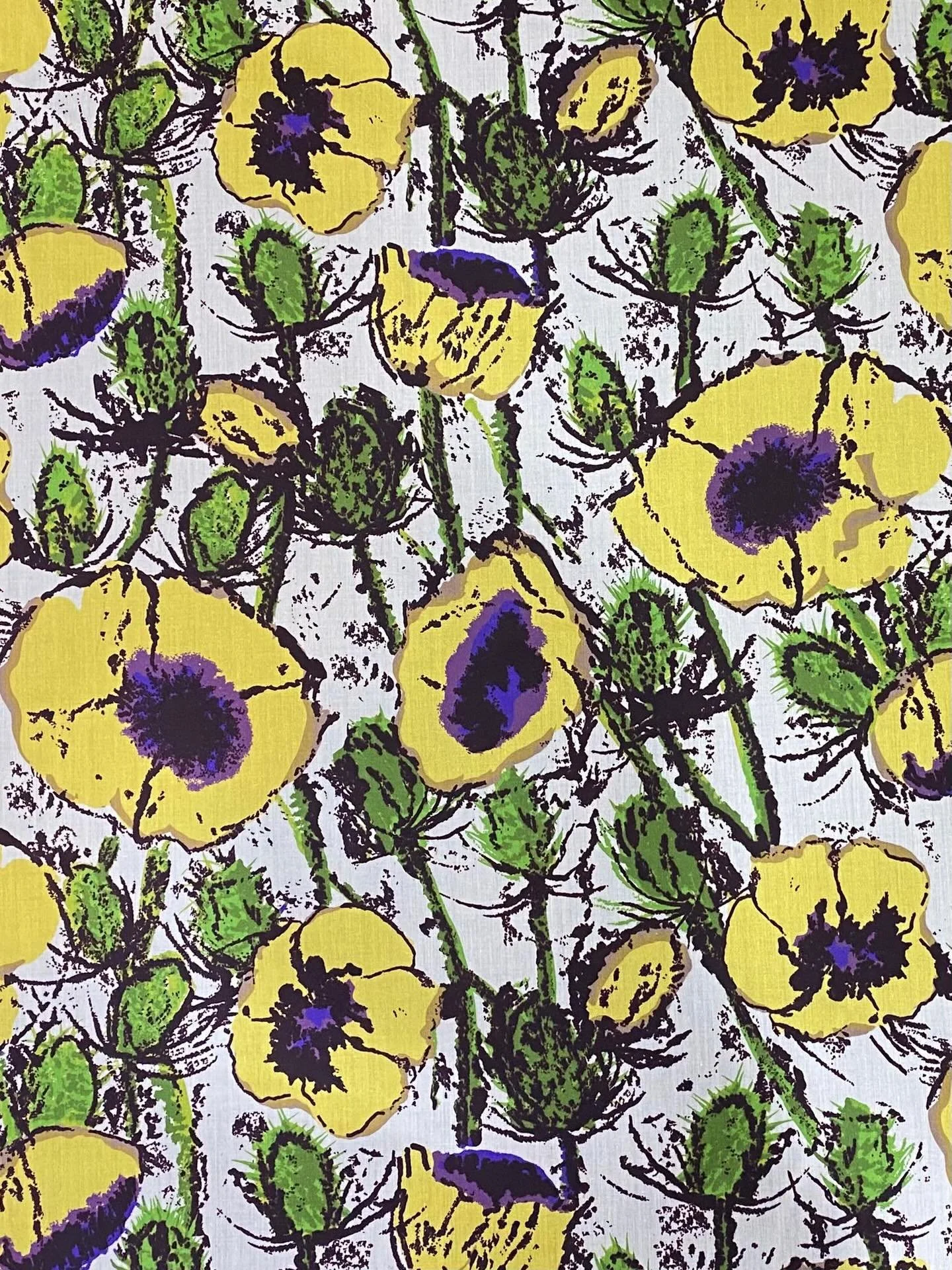 Just in - a  rare piece from the Althea McNish x Liberty Collection 🌼
Vibrant, painterly, unmistakably McNish.
Won&rsquo;t stay long.
.
.
#fabricitysg
#libertytanalawn 
#libertyfabrics
#altheamcnish