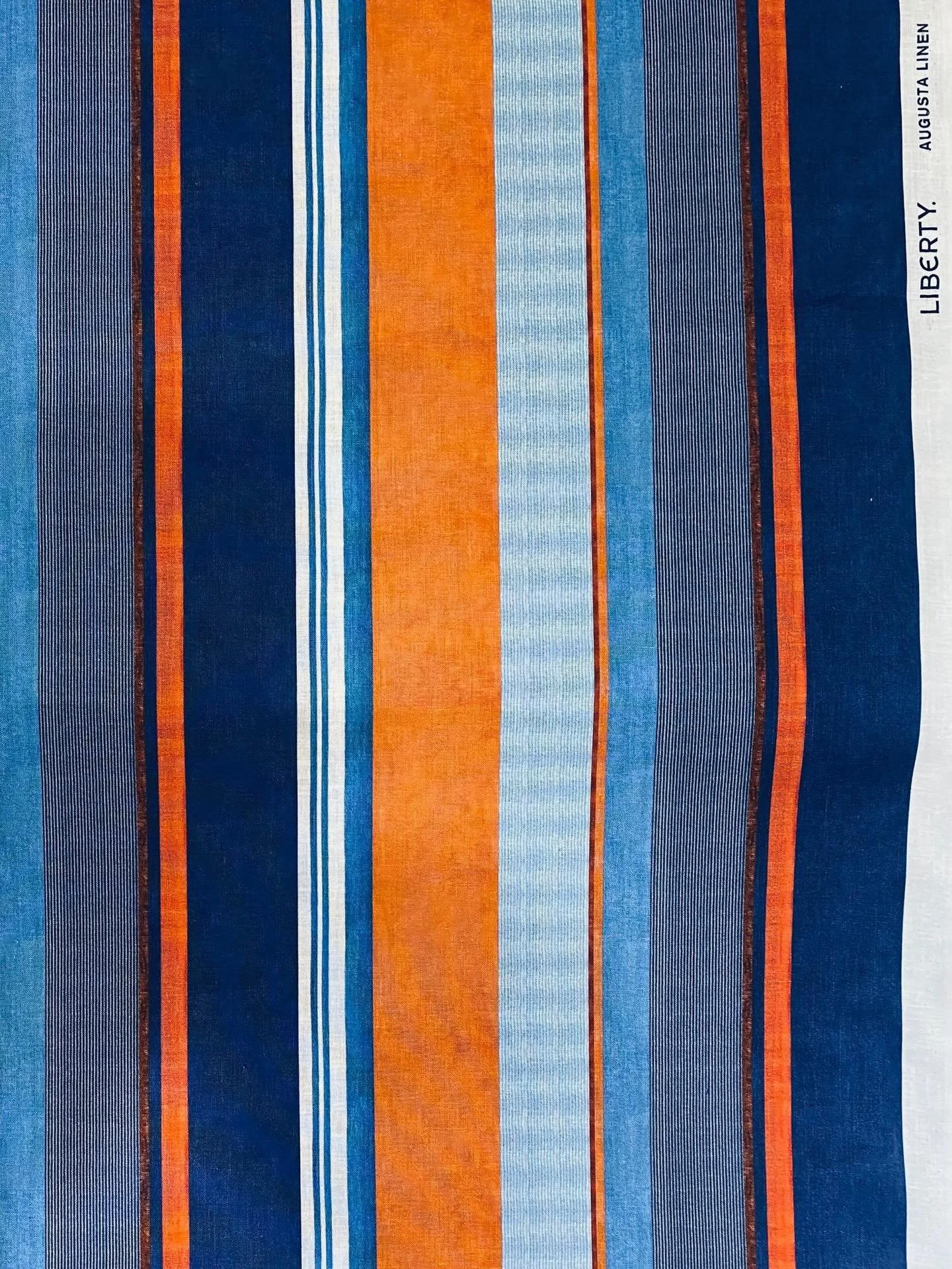 Archive Swatch 🌈

Bold stripes, gentle rhythm, calm yet striking, all at once.

From Liberty&rsquo;s Spectrum story collection - a celebration of colour in its most expressive form. Bow available in Augusta linen , limited yardage.
.
.
#fabricitysg
