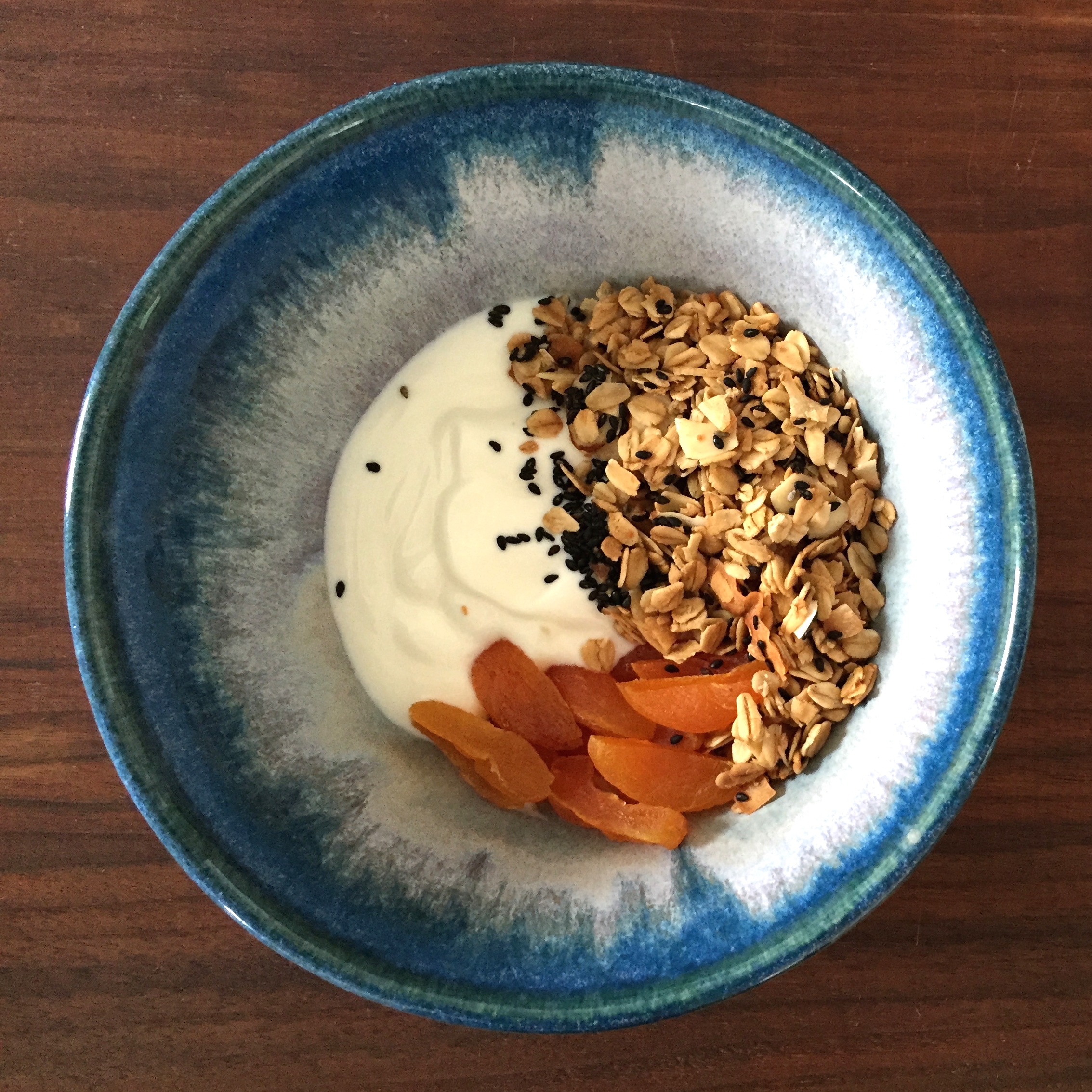 August 2015: Black Sesame Apricot